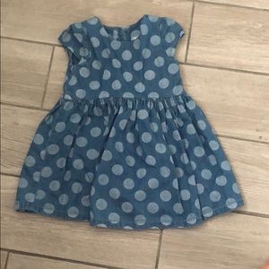 Chambray Toddler Dress